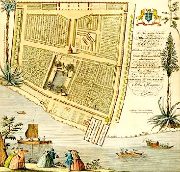 The Plan of the Chelsea Physic Garden